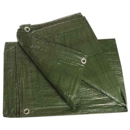 Prelată impermeabilă verde 2x10 standard