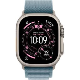Apple Watch Ultra 3 (2025) 5G 49mm Natural Titanium Case - Curea Alpine Loop