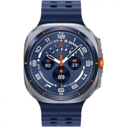 Samsung Galaxy Watch Ultra LTE 47mm (SM-L705) Titanium Grey - Curea Albastra