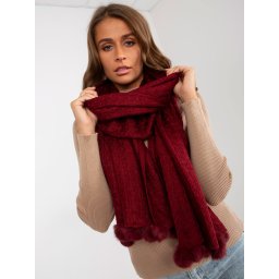 Scarf-AT-SZ-E-318.57P-burgundy