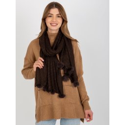 Scarf-AT-SZ-E-318.57P-dark brown