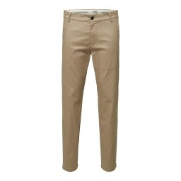 SELECTED Pantaloni eleganți 'Buckley' bej închis