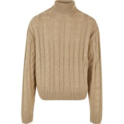 Urban Classics Pulover bej închis