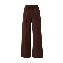 VILA Pantaloni cutați 'VIClua' ciocolatiu