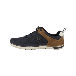 bugatti Pantofi cu șireturi sport 'ASG03' albastru închis / ombră / alb
