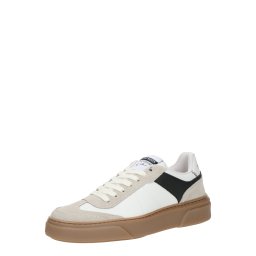 STEVE MADDEN Sneaker low 'Breakaway' alb kitt / negru / alb