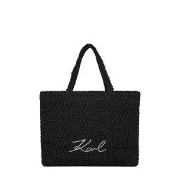 Karl Lagerfeld Geantă de plajă 'K/Signature' negru