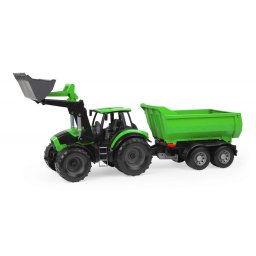 Tractor worxx deut z-fahr cu remorcă 74 cm