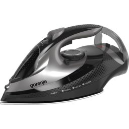 Fier de calcat SIH3200BKS, 3200 W, Talpa ceramica, Negru