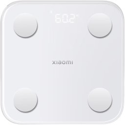 Cantar de baie inteligent Xiaomi Body Composition Scale S400 BHR7793GL, 25 functii, aplicatie Xiaomi, capacitate de stocare pana la 36 profile max 150KG, alb