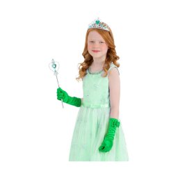 Set accesorii printesa verde pentru copii 4-10 ani