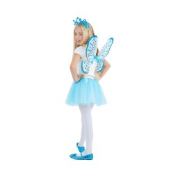 Set accesorii fluturas albastru pentru copii 4-10 ani
