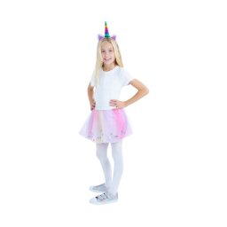 Set accesorii unicorn curcubeu pentru copii 4-10 ani