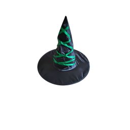 Palarie vrajitoare panglica verde