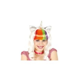 Peruca petrecere cu diadema unicorn
