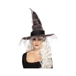 Palarie Halloween vrajitoare neagra cu panze