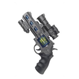 Pistol politist spatial cu sunet si lumini