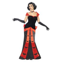 Costum Halloween femei vampiresa glam S 36-38