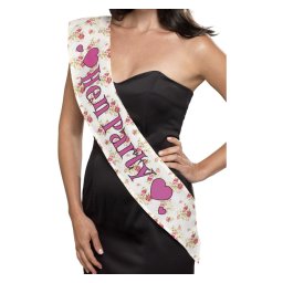 Esarfa petrecerea burlacitelor Hen Party Vintage