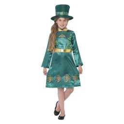 Costum carnaval copii rochita Saint Patrick 7-9 ani