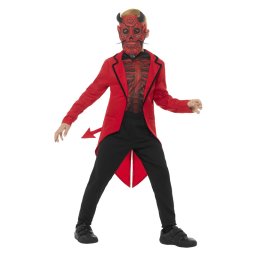 Costum Halloween copii diavol de lux 7-9 ani