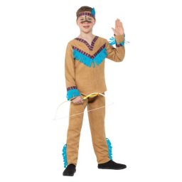 Costum carnaval copii indian maro 10-12 ani