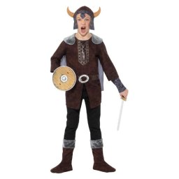 Costum carnaval copii viking maro 4-6 ani