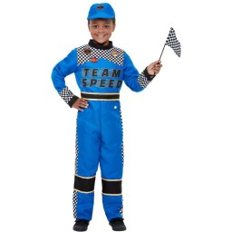 Costum carnaval copii sofer Formula 1 10-12 ani