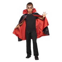 Pelerina Halloween copii vampir reversibila unisex 4-10 ani