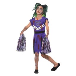 Costum Halloween copii majoreta zombie 4-6 ani