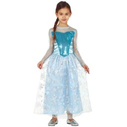 Costum carnaval copii printesa zapezilor 7-9 ani