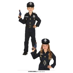 Costum carnaval copii politist unisex 7-9 ani
