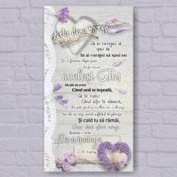 Tablou mesaj motivational ARTA DE-A INVINGE