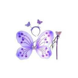 Set accesorii fluturas mov