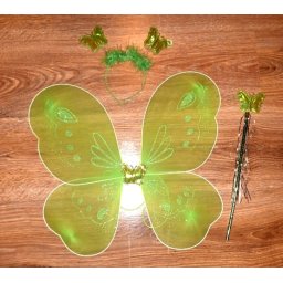 Set accesorii fluturas verde