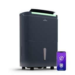Klarstein DryFy Pro Connect Smart, Dezumidificator de aer, WiFi, Compresie, 30l/zi, 50-60m² (DXJ2-Kl-DSC-30-An)