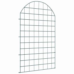 Set gard pentru iaz 8 pcs Verde 50 x 80 cm Otel GartenMobel Dekor