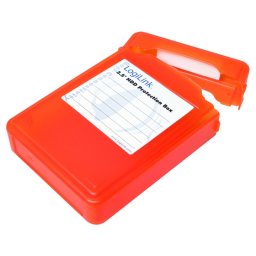 LOGILINK - Cutie protectie pentru HDD 3.5" orange