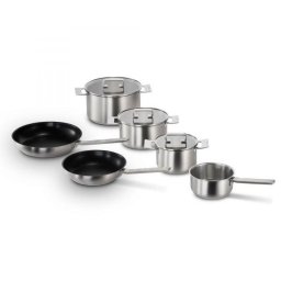 Set de 9 piese BOSCH Pro Induction HEZ9SE060 - 17005722, otel inoxidabil, invelis antiaderent triplu strat