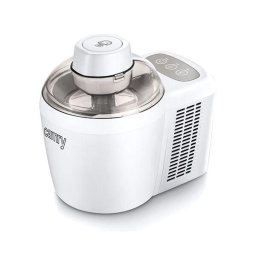 Aparat pentru Preparat Inghetata Camry, Putere 90W, Capacitate 0,7L, Alb