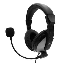Casti cu Microfon Media-Tech TURDUS PRO pentru Gaming, Stereo, Control Volum, Difuzoare 40mm, Jack, Negru