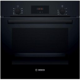 Cuptor incorporabil Bosch HBF133BA1, Electric, 66 l, Autocuratare EcoClean Direct, Convectie 3D, Clasa A, Negru