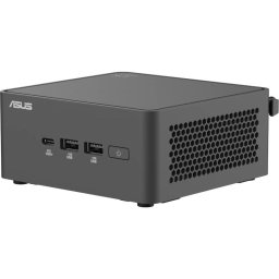 Mini PC ASUS NUC 15 Pro NUC15CRH, Procesor Intel Core Ultra 5 225H 1.7GHz Arrow Lake, No RAM, No Storage, Placa video integrata Intel Arc 130T, Wi-Fi, Bluetooth, HDMI, no OS, Negru, 90AR00Q2-M00050