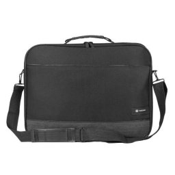 Geanta laptop Natec Impala 2, compatibilitate dimensiune laptop 14.1", 2 compartimente, material Polyester 600D, Negru
