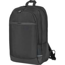 Rucsac laptop Natec Kudu, compatibilitate dimensiune laptop 15.6", 3 compartimente, capacitate 19L, material Polyester 1680D, Negru