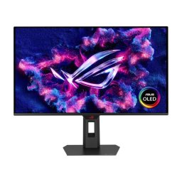 Monitor Gaming QD-OLED ASUS ROG Strix XG27ACDMS, Diagonala 26.5" WQHD (2560 x 1440), HDMI, Displayport, Pivot, 280 Hz, 0.03 ms, Negru