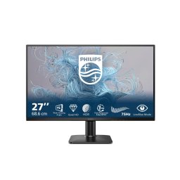 Monitor IPS LED Philips 27" 27E2N1500L/00, QHD (2560 x 1440), HDMI, DisplayPort, Negru
