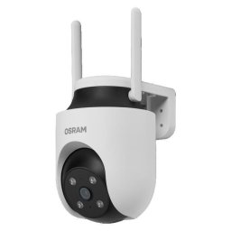 Camera 360 de supraveghere Smart+ Wi-Fi (2.4 GHz) OSRAM, LAN, pentru exterior, senzor, Pan/Tilt, 4MP CMOS, 2K QHD, 2568x1448px, IP65