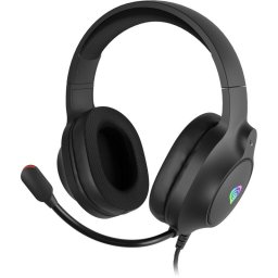 Casti cu fir Genesis Neon 213 RGB, Negru