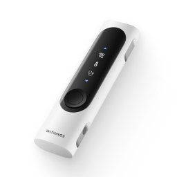 Dispozitiv MultiScan 4 in 1 Withings Beam-O, de evaluare a sanatatii (termometru, EKG, SPO2, stetoscop digital), Alb